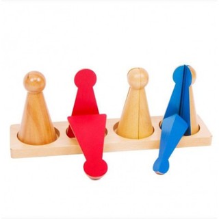 Giáo cụ Montessori câu đố đồ chơi giáo dục sớm