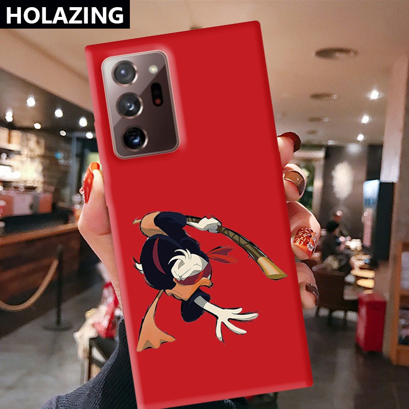 Samsung Galaxy A02S A21S A42 A31 A12 S8 Plus A7 2018 A750 iPhone 6S 6 Candy Color Phone Cases vỏ điện thoại The Avengers Mickey and Donald Duck Soft Silicone Cover