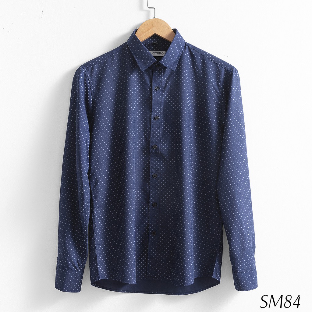 [Mã FAMALLT5 giảm 15% đơn 150K] Áo Sơ Mi Nam Họa Tiết Dài Tay Lịch Lãm Trẻ Trung VICERO | BigBuy360 - bigbuy360.vn