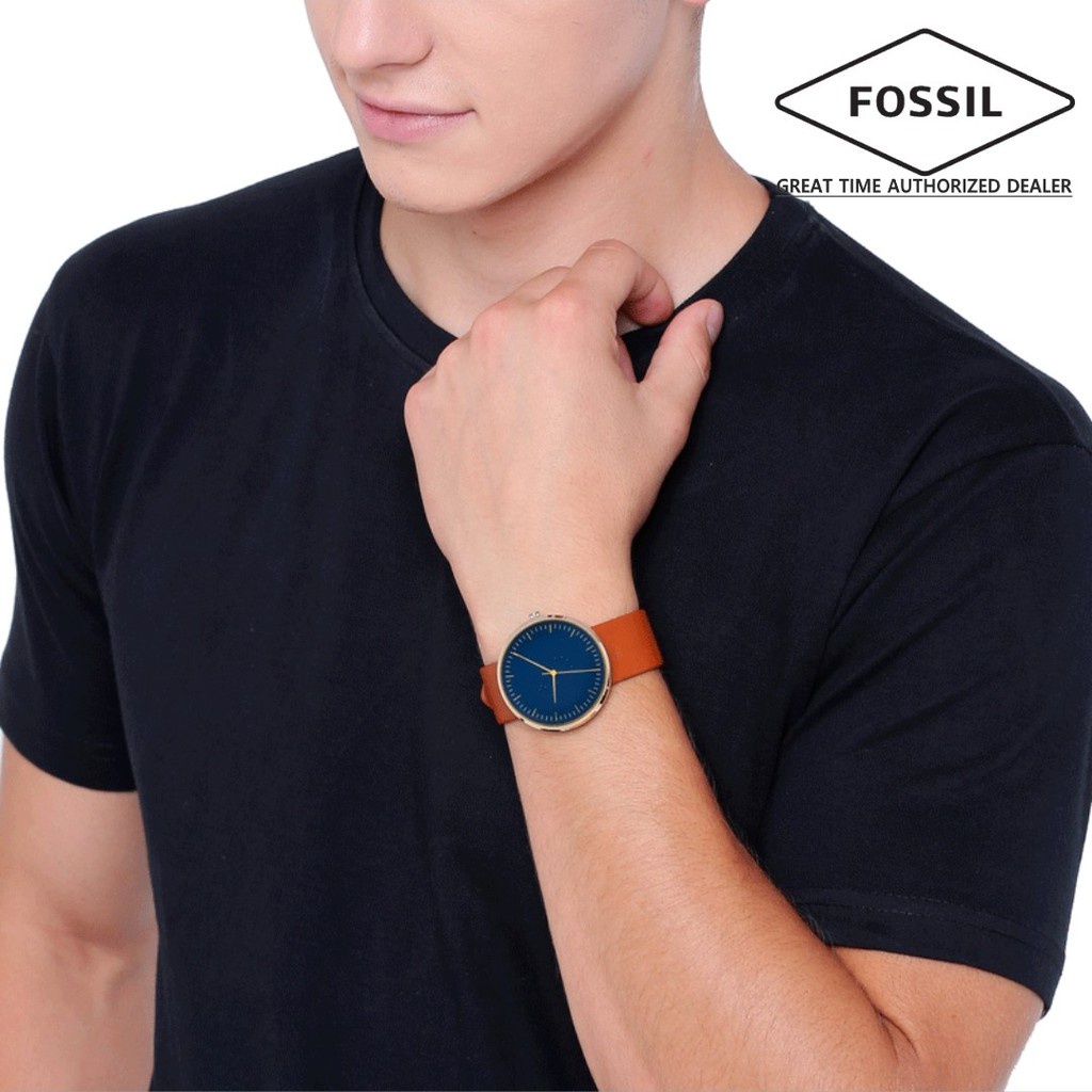 [ ĐẶC BIỆT 18-29.07 - VOUCHER 10%] - Đồng hồ Nam Fossil dây da FS5473