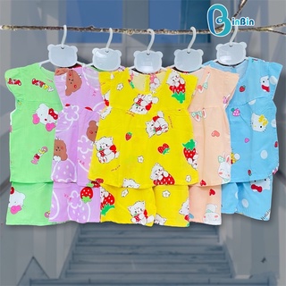 Bộ lanh bé gái đồ tole cho bé loại 1