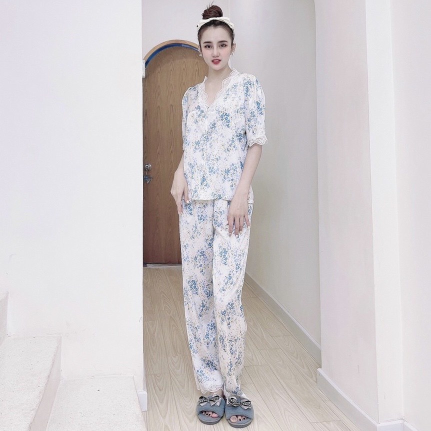 Bộ lụa ren Mai Ngô | BigBuy360 - bigbuy360.vn