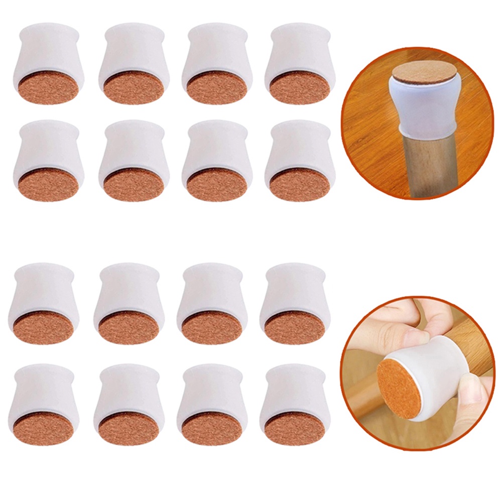 YIYU Đệm Bọc Chân Bàn Ghế Bằng Silicone Pvc Chống Trầy Không Gây Tiếng Ồn Nhiều Màu