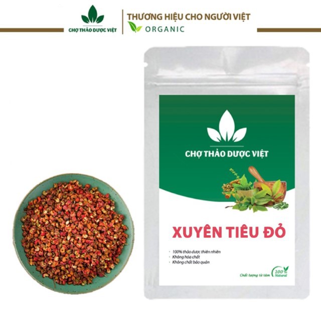 500g Xuyên Tiêu (Xuyên Tiêu Đỏ, Khô, Cay, Thơm)