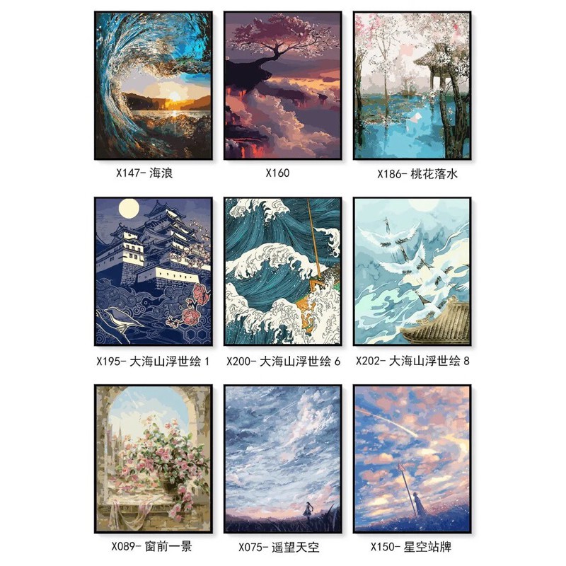 tranh sơn dầu số hoá (đặt hàng nt mã tranh) | BigBuy360 - bigbuy360.vn