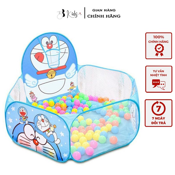 Nhà Banh BB Kids Kèm 100 Quả Bóng Nhựa Cho Bé