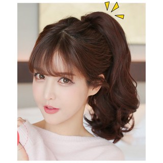 Tóc Giả Ngoạm Xoăn Đuôi Ngựa Dài 35cm