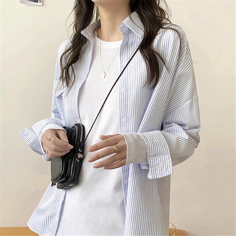 Áo thun IELGY tay dài cổ tròn mặc chui đầu màu trơn màu sắc tùy chọn size lớn thời trang mùa thu dành cho nữ