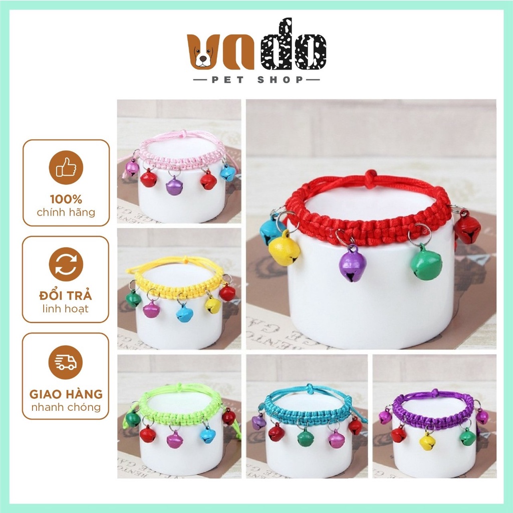 Vòng cổ nhiều chuông cho thú cưng