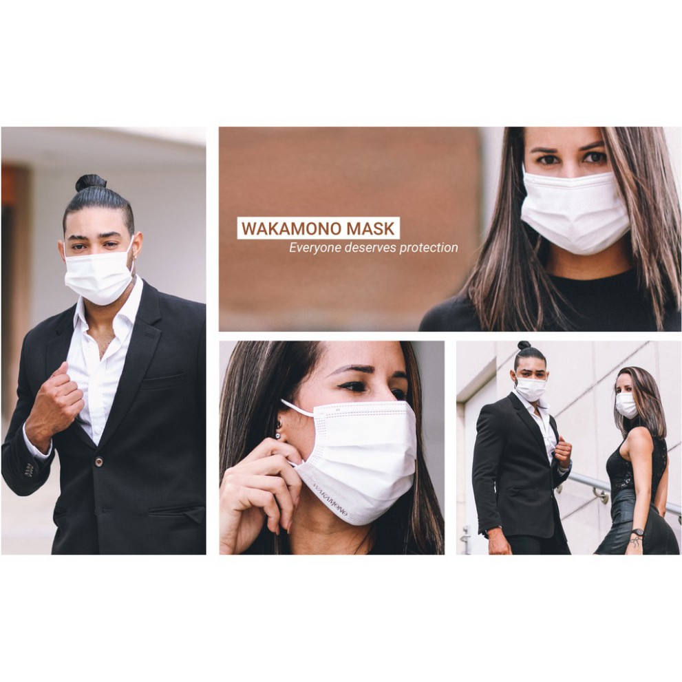 [NEW SIÊU HÓT] KHẨU TRANG Y TẾ WAKAMONO – (4 Lớp, Hộp 10 Cái)