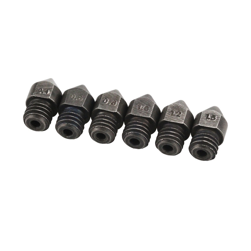 Vòi Thép Cứng 1.75mm 0.4/0.6/0.8/1.0/1.2/1.5mm Cho MK8