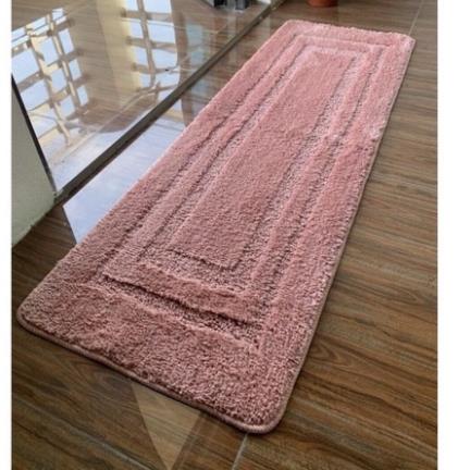 Thảm lau chân để phòng khách, thảm chùi chân lông cừu chống trơn trượt  kích thước 40x60 và 45x1m2 - CHAGAMO