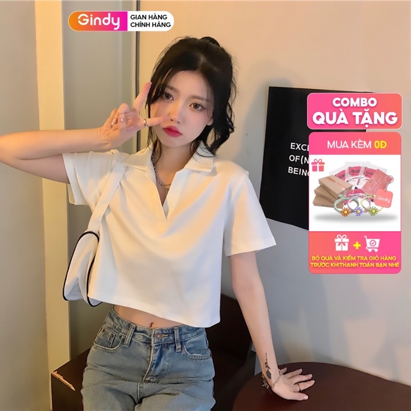 áo croptop trắng