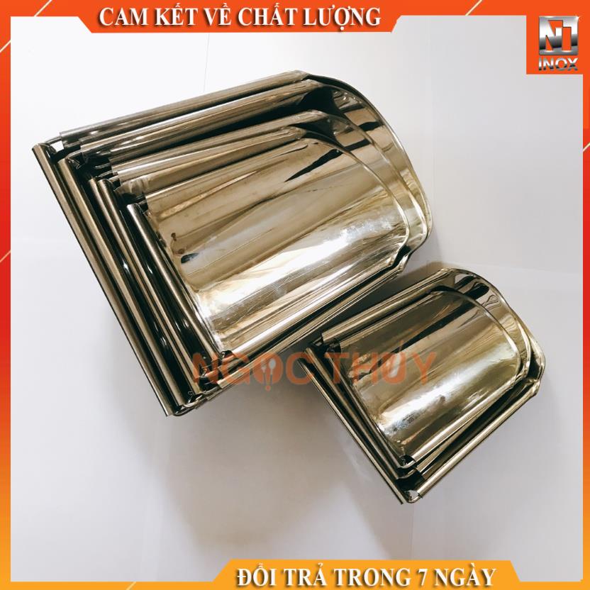 Dụng cụ xẻng vá inox xúc gạo/nhựa/cà phê/điều/đậu/đá/cám/bột