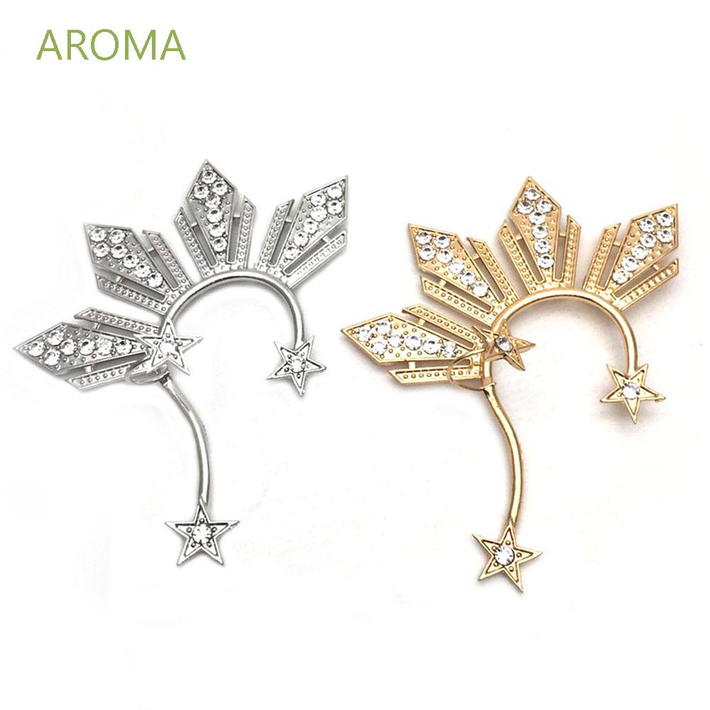 1 Bông Tai Gắn Vành Hình Ngôi Sao Thời Trang Cho Nữ