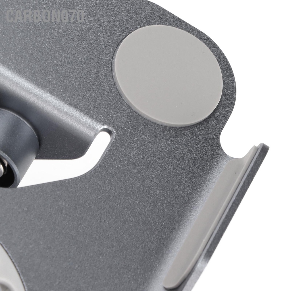 Carbon070 Đế máy tính xách tay hợp kim nhôm với 2 quạt làm mát có thể điều chỉnh gập lại cho 10 đến 17 3 inch