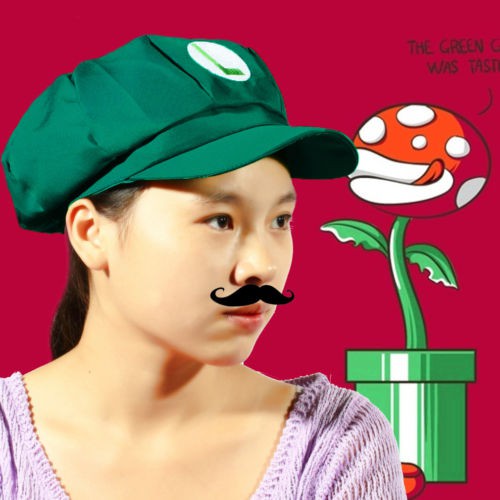 Mũ Lưỡi Trai Thêu Hình Mario Bros Và Luigi Phong Cách Hàn Quốc Cho Nam Pv704