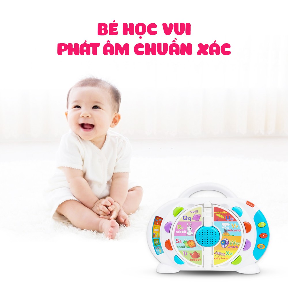 Đồ chơi phát triển ngôn ngữ - giáo dục sớm cho bé - Máy học tiếng anh thông minh luyện từ vựng cho bé Winfun 2267