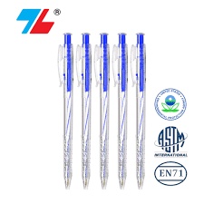 Combo 5 Bút Bi Thiên Long TL-027 màu xanh