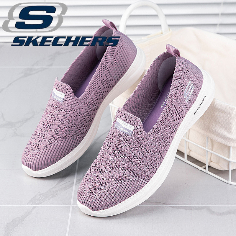 SKECHERS Giày Thể Thao Nữ Thoáng Khí Size 35-41