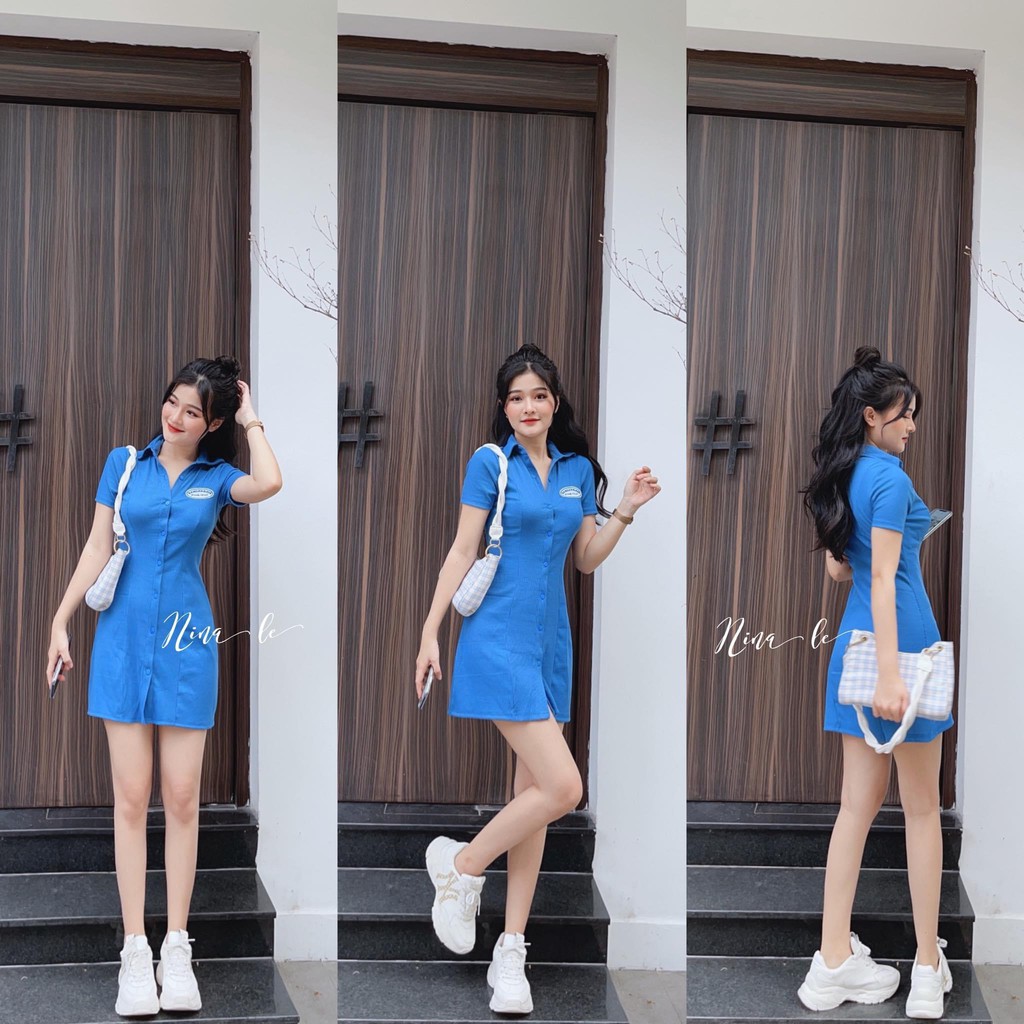 Đầm len gân cổ đức Basic cá tính Quảng Châu Phuonghangshop PHS1599 | BigBuy360 - bigbuy360.vn