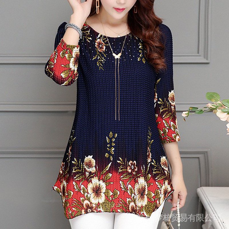 Áo Sơ Mi Chiffon Tay Lửng Dáng Rộng Thời Trang Mùa Hè Phong Cách Phương Tây Cho Nữ 2022 | BigBuy360 - bigbuy360.vn