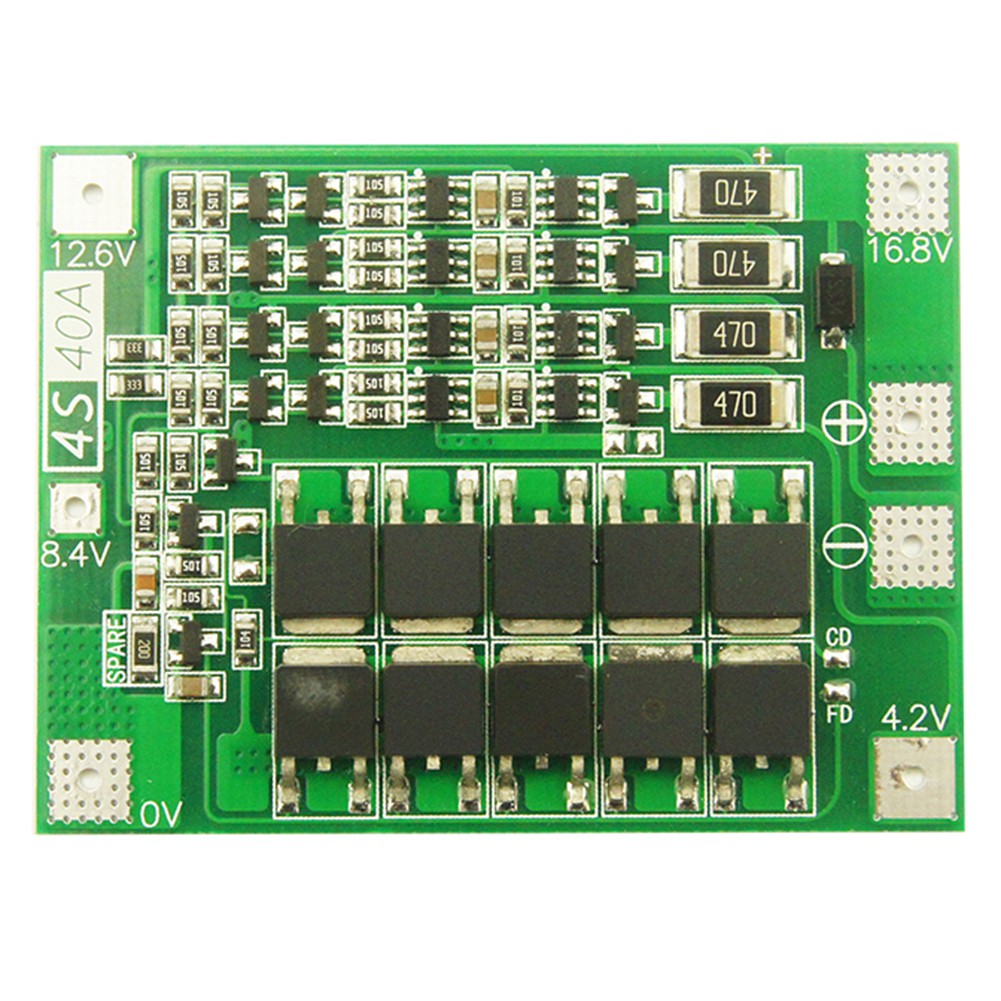 4S 16.8V 18650 Charger Lithium Battery Circuit Protection Board Balancer