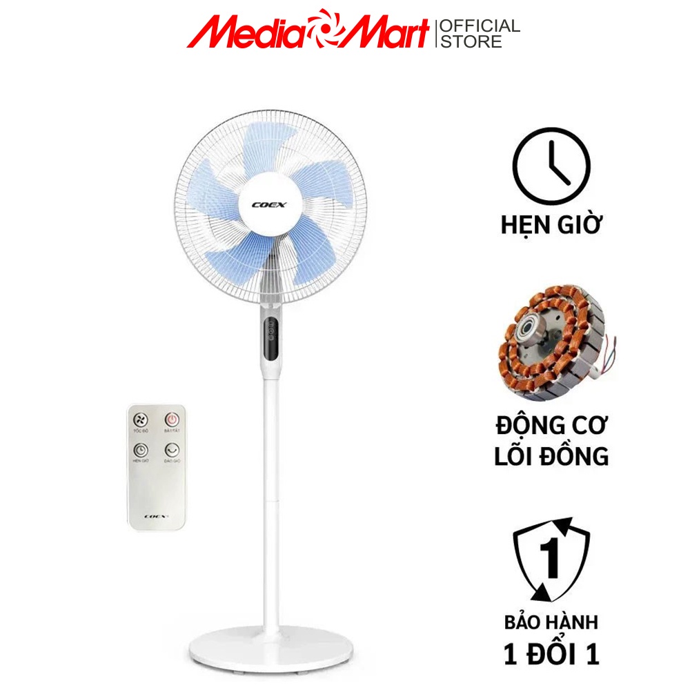 Quạt cây 5 cánh có điều khiển COEX CF-7117A