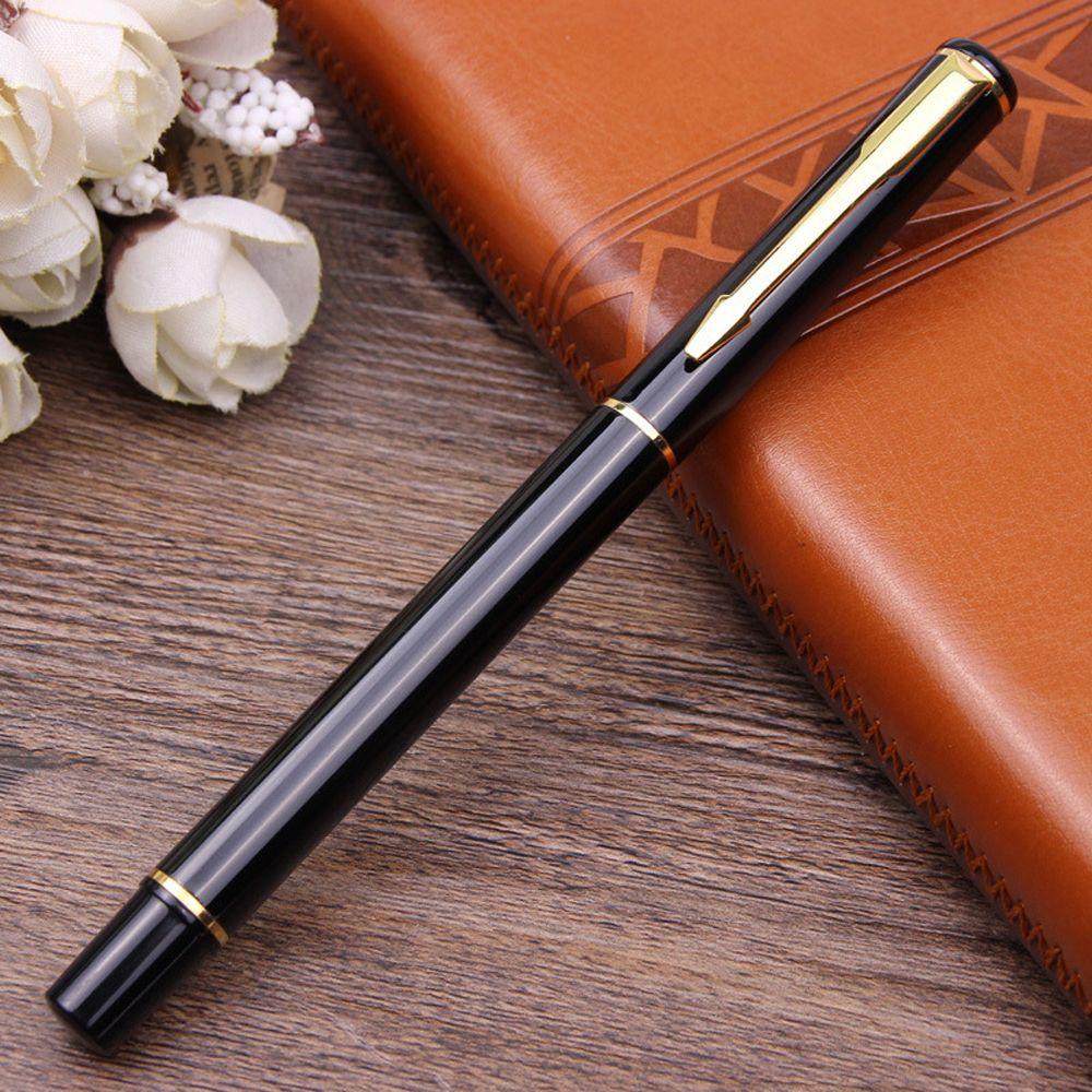 Bút Bi Mực Xoay Bằng Kim Loại Ngòi 0.5mm Màu Sắc Cổ Điển Cho Học Sinh / Văn Phòng