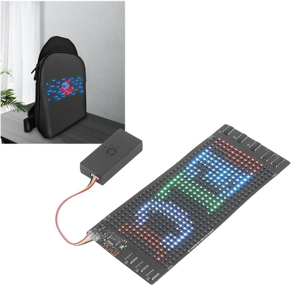 Power Helper Bảng hiệu đèn LED cuộn Màn hình hiển thị màu linh hoạt có thể lập trình USB 5V dành cho quảng cáo cmman12.vn