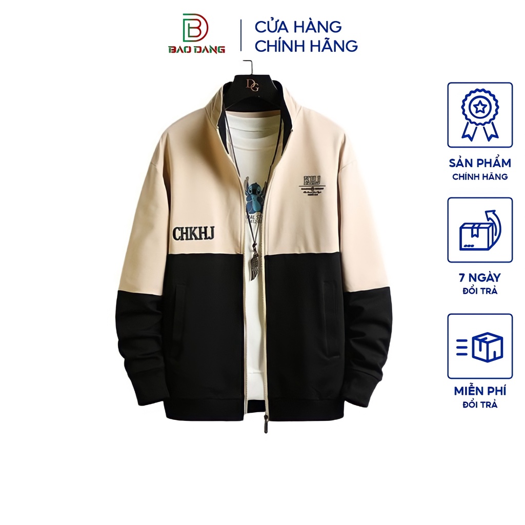 Áo khoác nam 2 lớp cố đứng đi mưa ,cản gió tốt phong cách hàn quốc siêu đẹp hót triend Bảo Đăng
