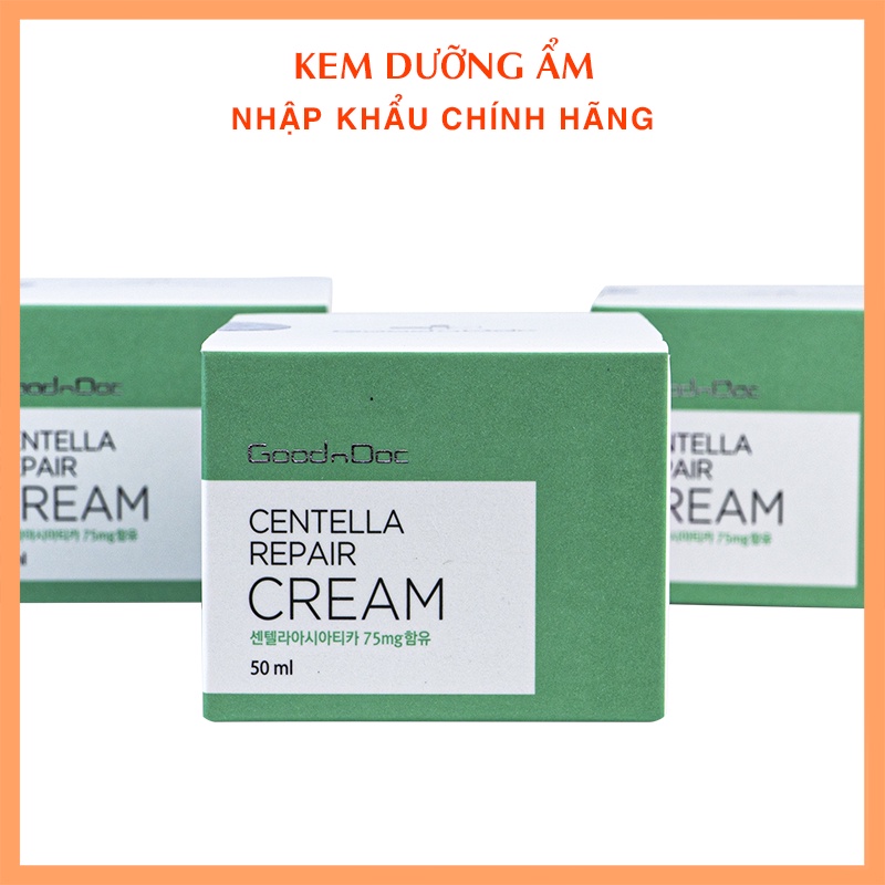 [CHÍNH HÃNG] Kem dưỡng ẩm phục hồi da CENTELLA GOODNDOC