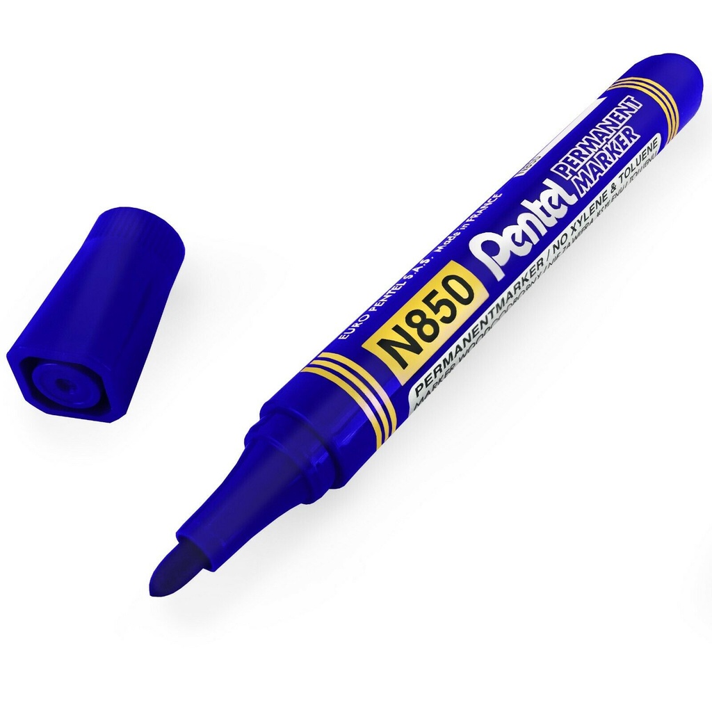 Bút Lông Dầu Pentel N850 /Bút Dạ Kính /Bút Dạ Dầu /Mực Nhanh Khô Không Nhòe Khi Thấm Nước /Viết Được Trên Mọi Chất Liệu