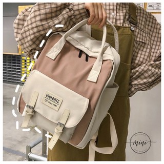 [CHÍNH HÃNG YIYIBOTE][CHỐNG NƯỚC] BALO ULZZANG  PHONG CÁCH HÀN QUỐC CHẤT CỰC ĐẸP DÀY DẶN CHỐNG NƯỚC 2020