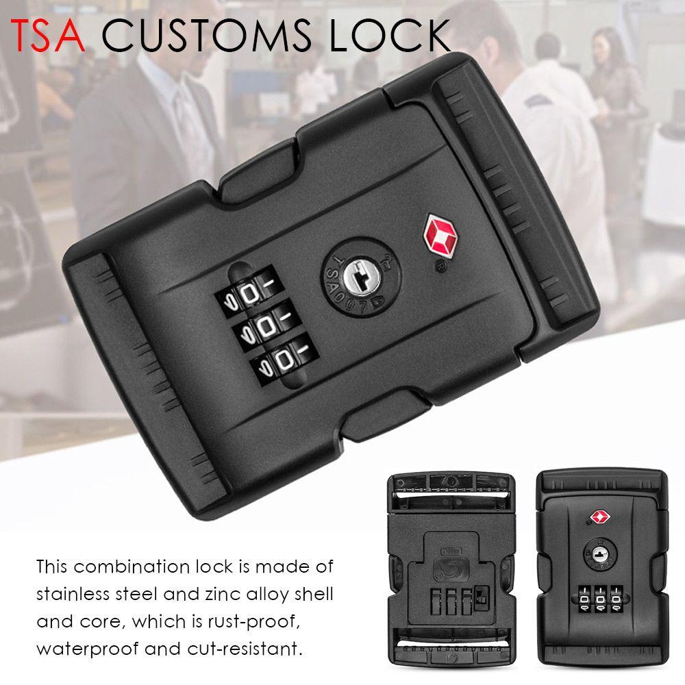 BEAUTY Ổ Khóa Hành Lý 3 Chữ Số