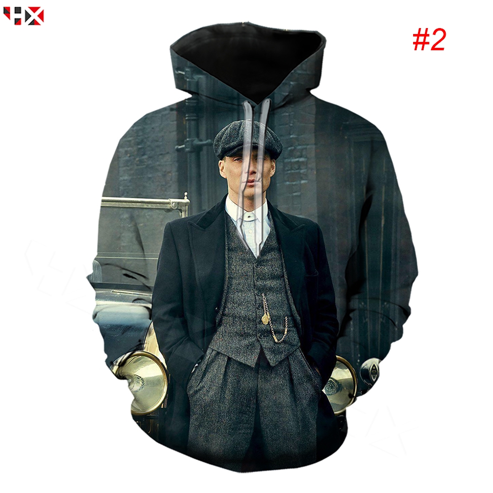 Hx Áo Hoodie Tay Dài In Họa Tiết 3d Peaky Blinders Season 5 Tommy Shelby Tv Cho Nam Nữ