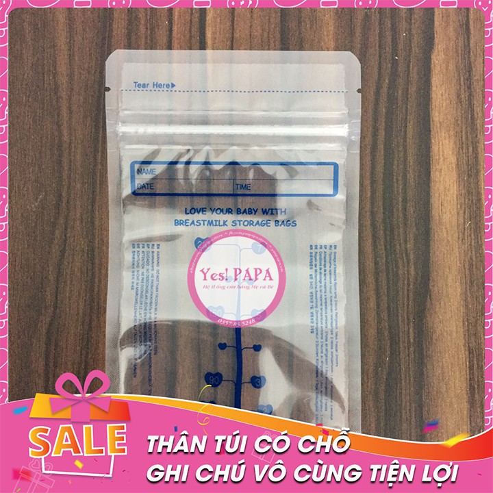 Túi trữ sữa Unimom Compact 210ml