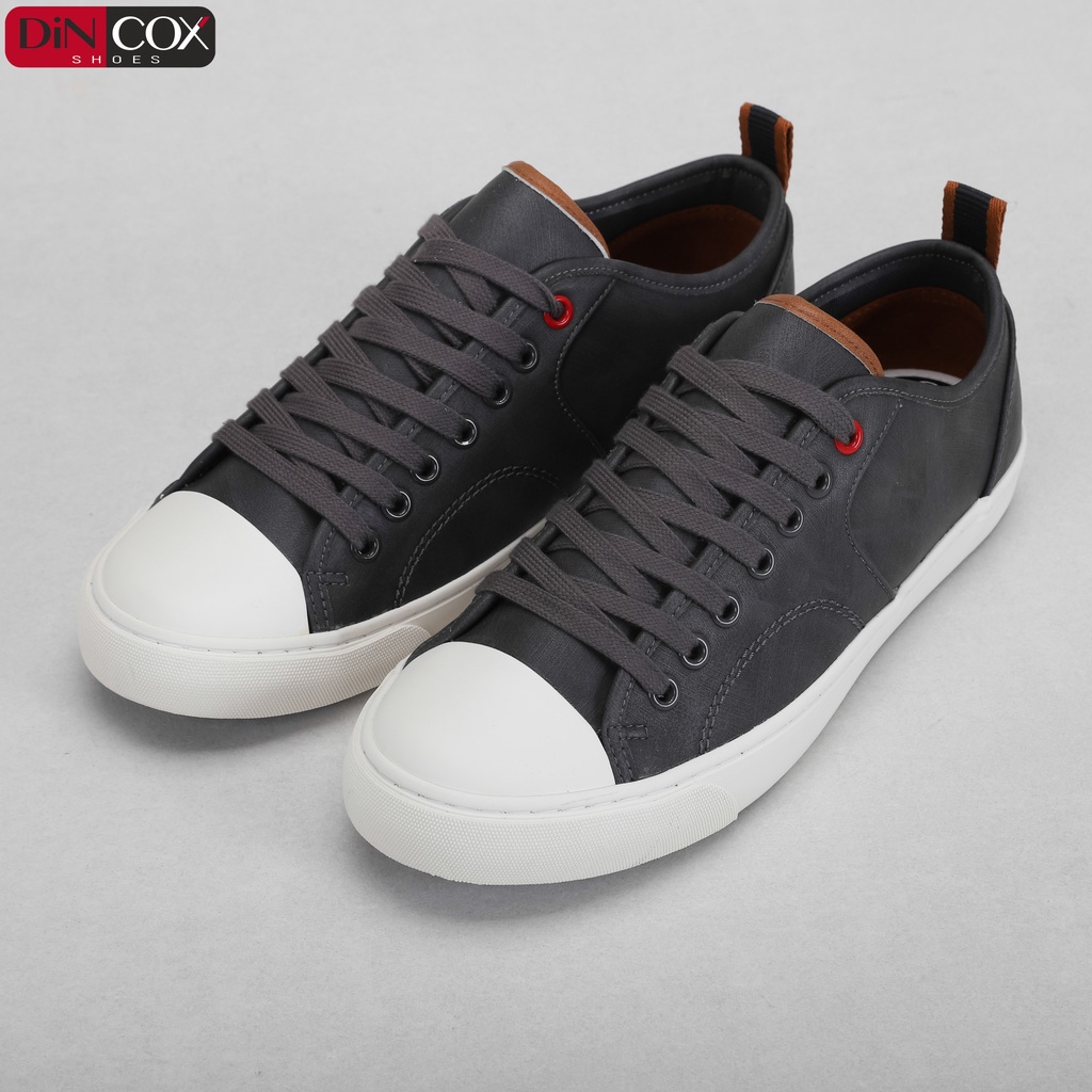 Giày Sneaker Da Nam DINCOX C11 Trẻ Trung, Năng Động Charcoal | BigBuy360 - bigbuy360.vn