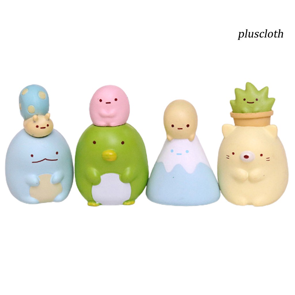 Bộ 8 Mô Hình Nhân Vật Sumikko Gurashi Trang Trí Đáng Yêu