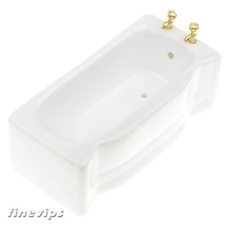 Mô hình bồn tắm thu nhỏ 1/12 dùng trang trí nhà búp bê đẹp mắt