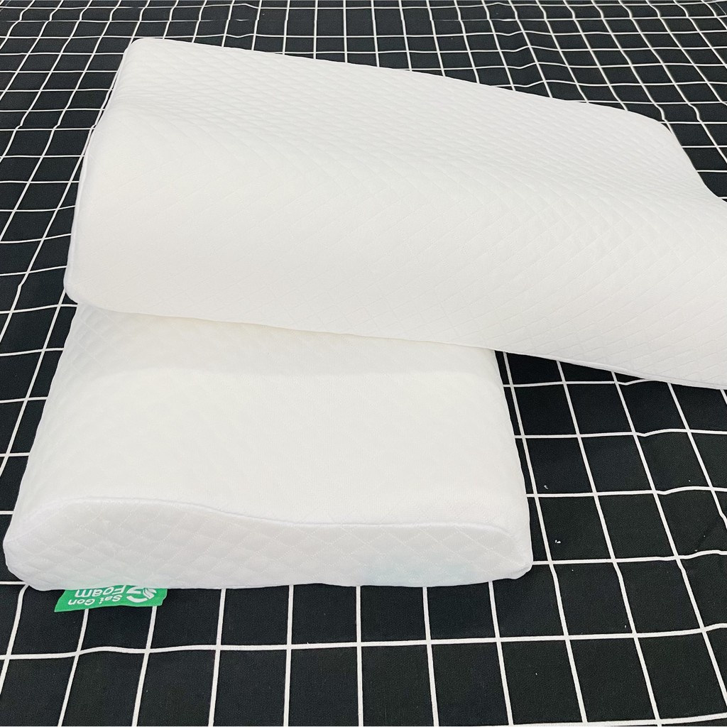 Gối cao su non chống ngáy-Hỗ trợ cổ 100% cao su non thiên nhiên