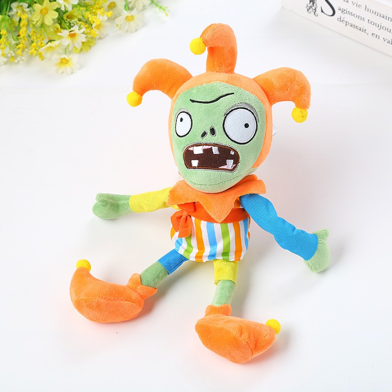 ❈ ้ ❈ ่ Plants vs. Zombies 2 Đồ Chơi Sang Trọng 30cm PVZ Chú Hề Zombie Cosplay Sang Trọng Đồ Chơi Đồ