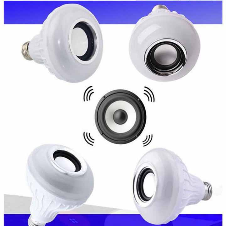 Loa bóng đèn led bluetooth có điều khiển theo màu