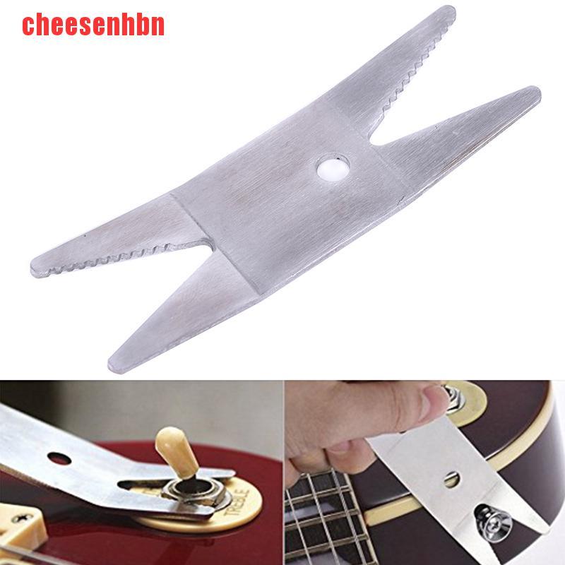 [cheesenhbn]Guitar Bass Stainless steel Multi-tool Spanner Wrench Knob Jack Tuner Bushing