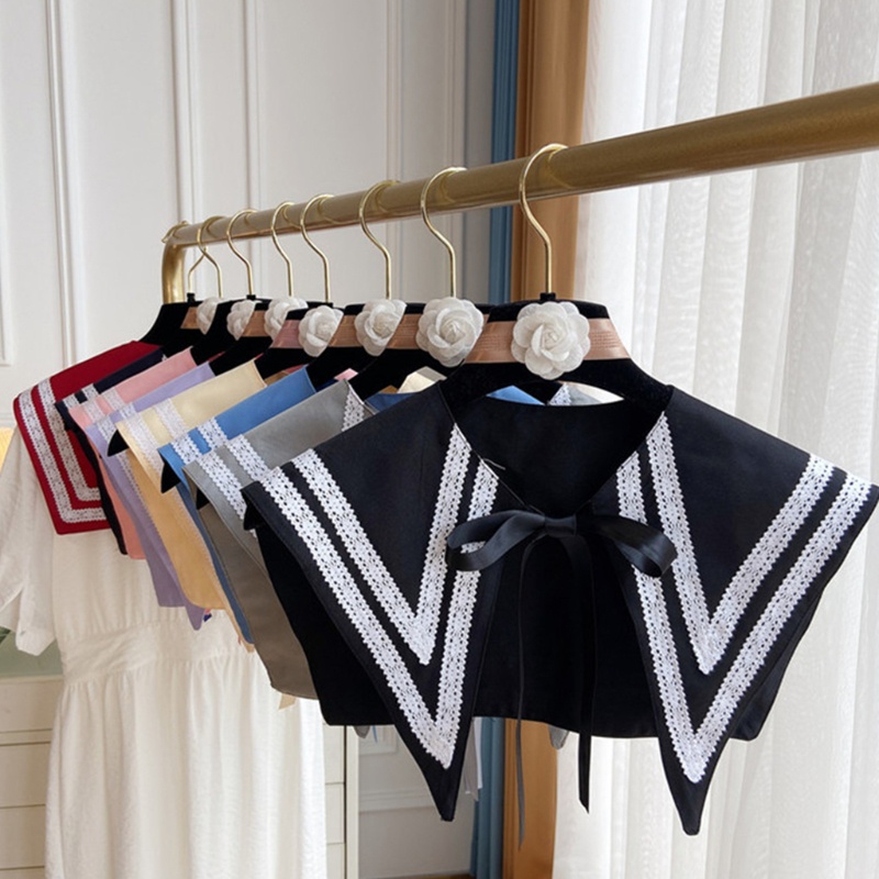 Cổ Áo Sơ Mi Giả Có Thể Tháo Rời Dành Cho Nữ