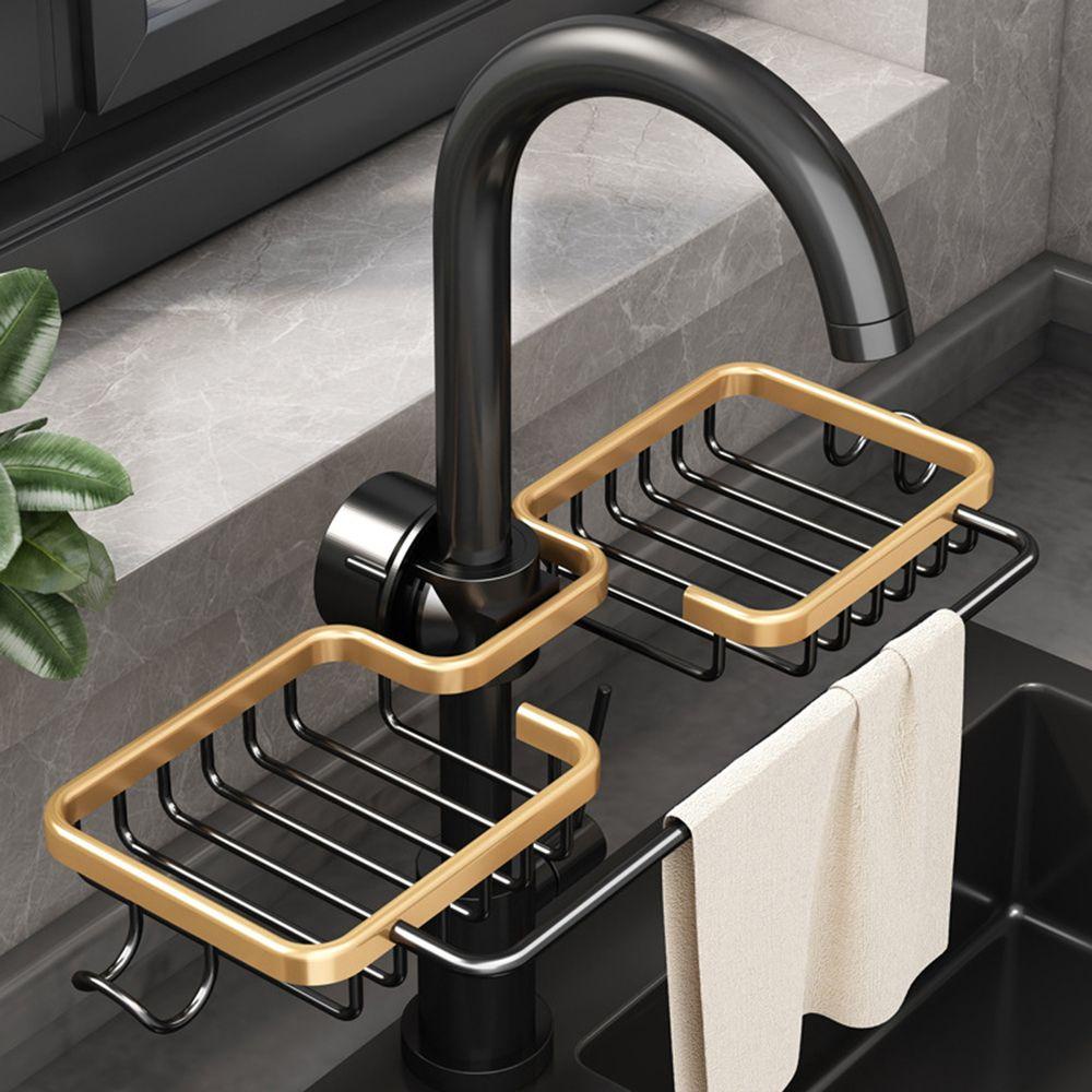 Giá Đỡ Mút Rửa Chén Có Móc Treo Chống Rỉ Sét Tiện Dụng Cho Nhà Bếp / Phòng