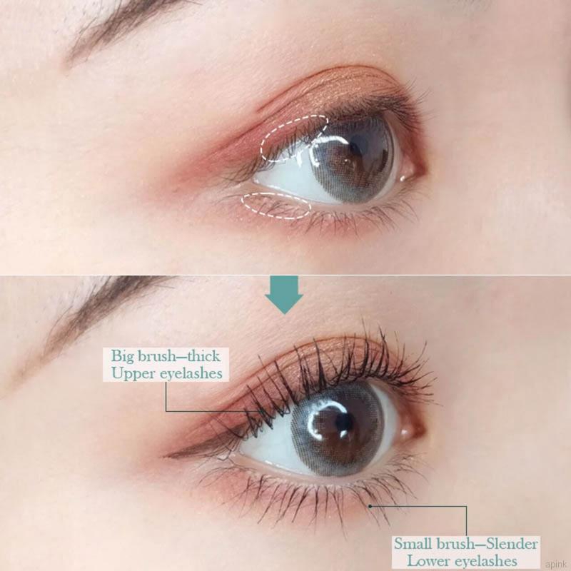 [Hàng mới về] Mascara hai đầu chống thấm nước không nhòe và dễ chuốt thời trang cho nữ | BigBuy360 - bigbuy360.vn