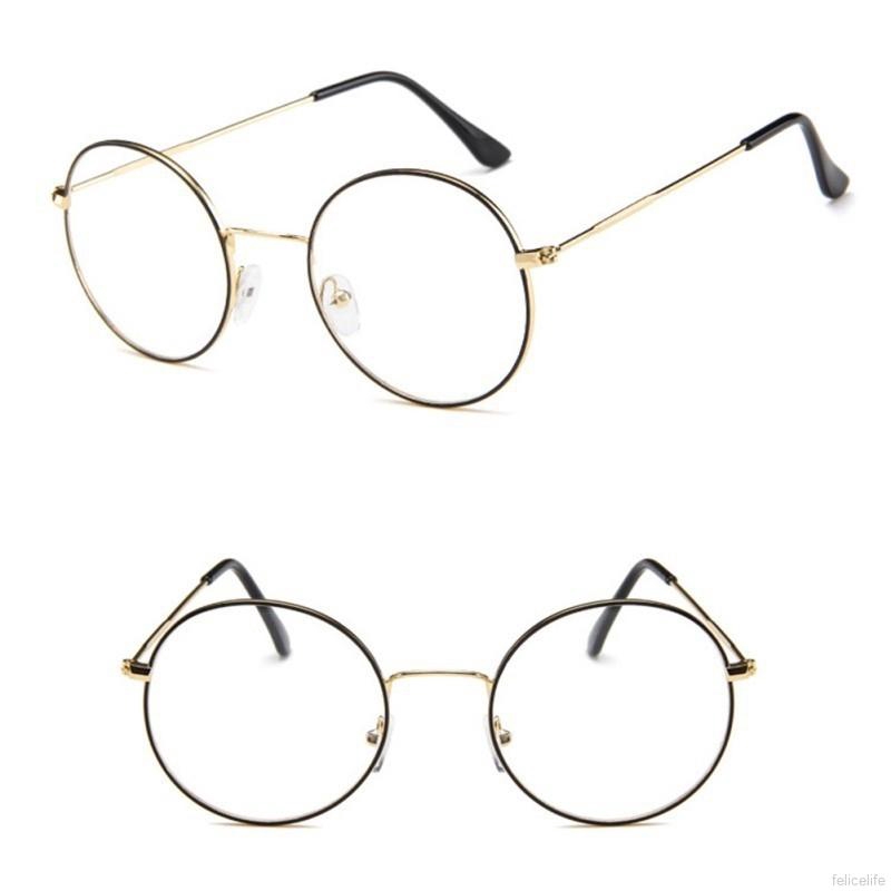 Mắt kính khung tròn kiểu cổ điển