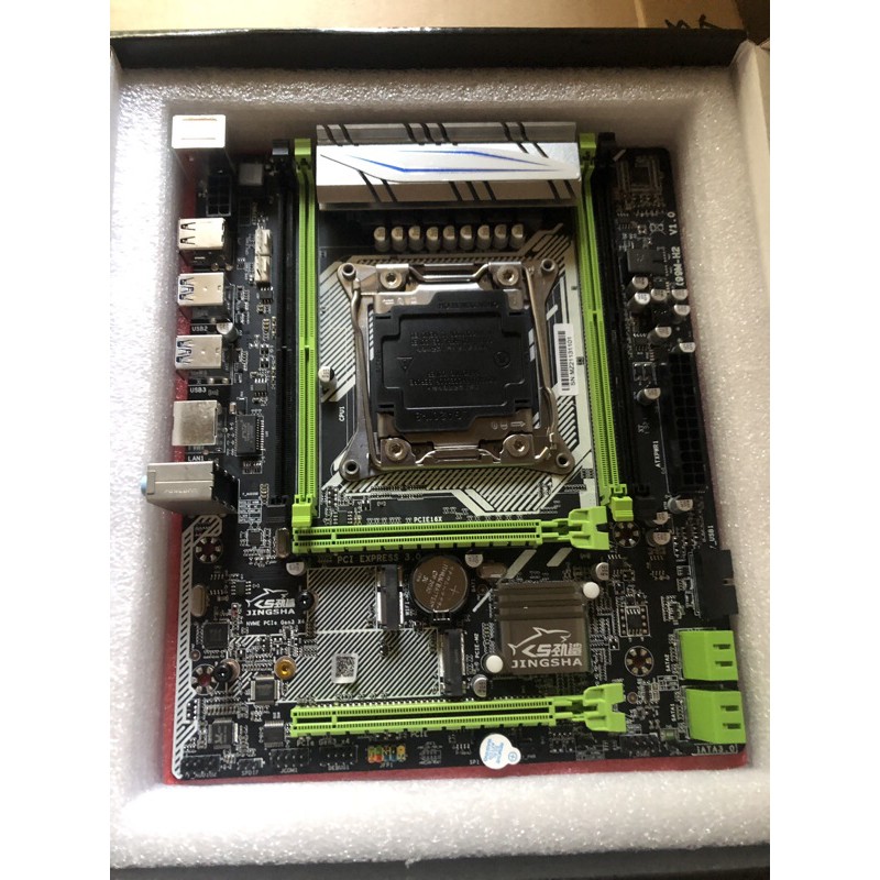 Mainboad X99 jingsa sk 2011 hỗ trợ đến CPU xeon E5 v3 v4 hàng mới