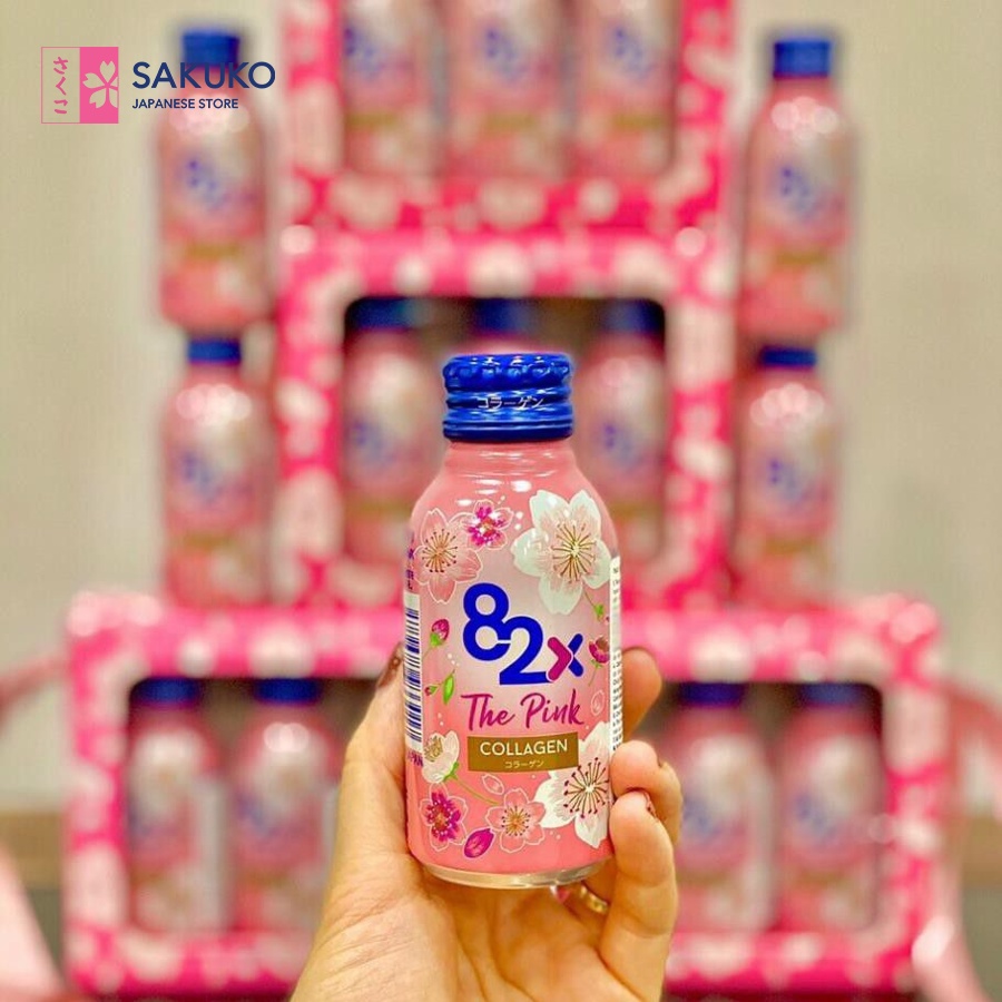 Collagen 82X The Pink Nước Uống Đẹp Da Nội Địa Nhật 1 Chai 100ml - SAKUKO